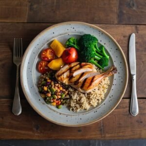 A base de um emagrecimento sustentável é a alimentação saudável e balanceada.